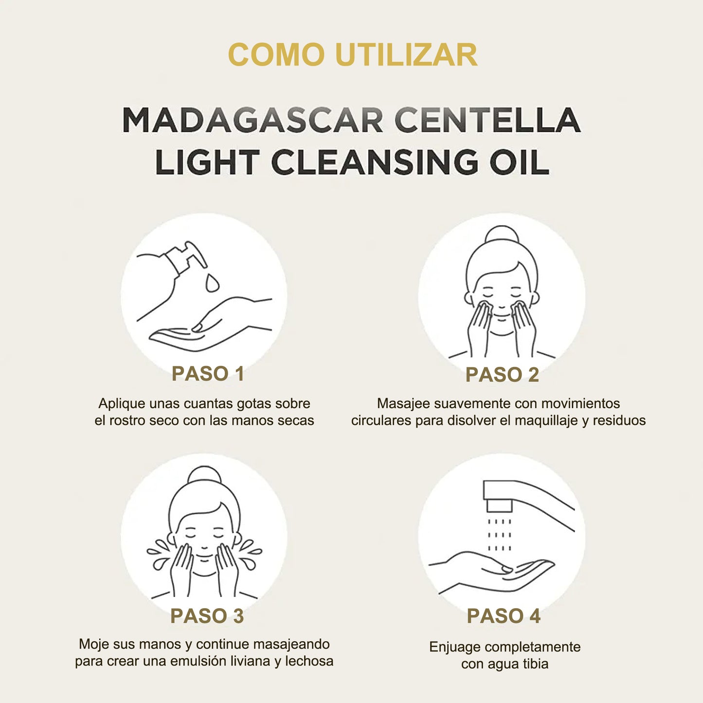SKIN1004 - Madagascar Centella Light Aceite de limpieza