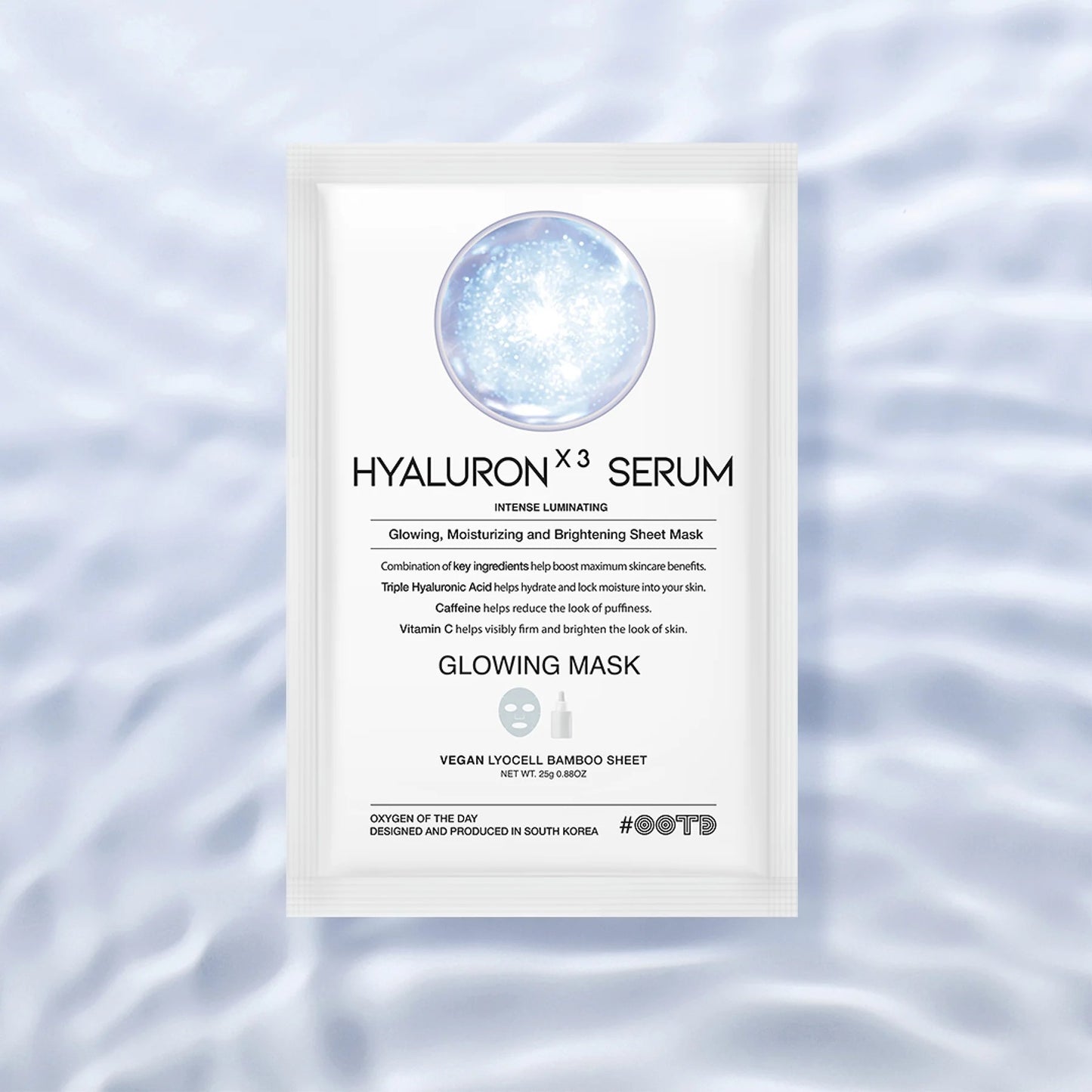 OOTD - Mascarilla "Triple Hyaluron Acid Serum Glowing Mask"