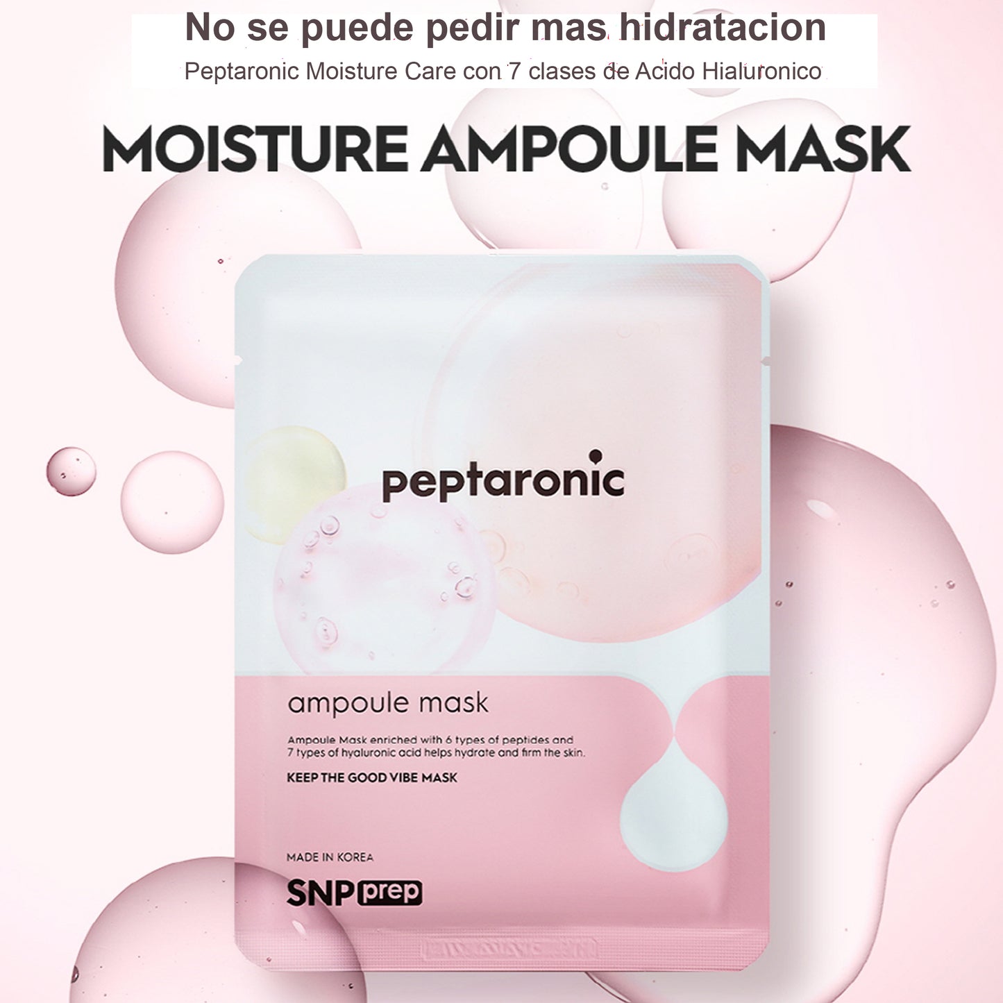 SNP - Mascarilla "Peptaronic Ampoule Mask"
