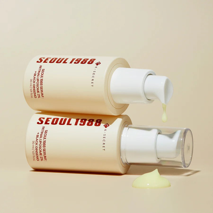 Sérum antiarrugas retinal 2% + ginseng negro