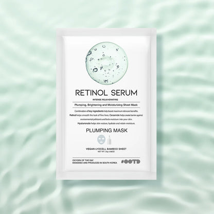 Mascarilla rellenadora con retinol