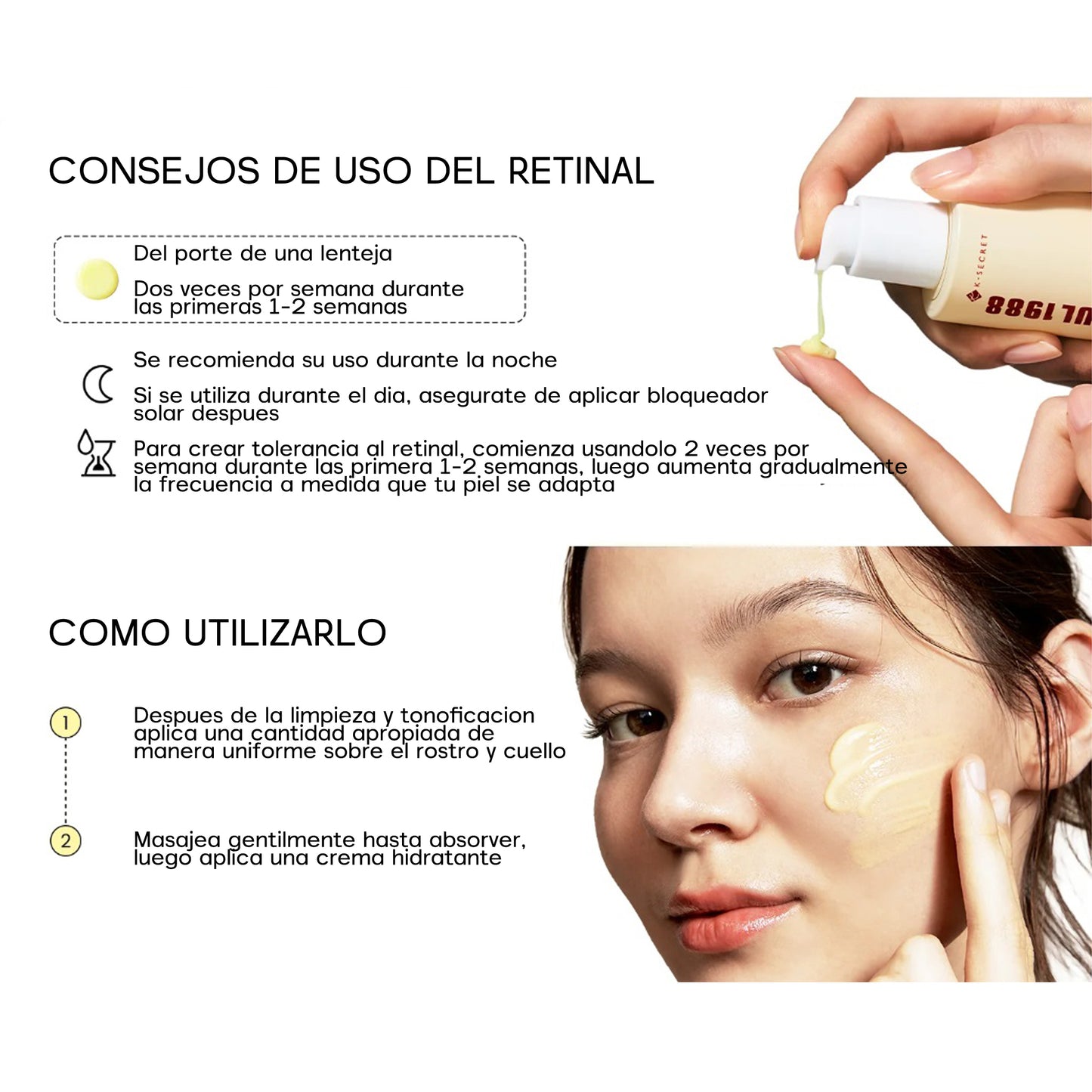 Sérum antiarrugas retinal 2% + ginseng negro