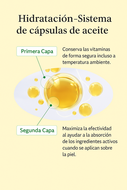 Sérum vitamina C suave para piel sensible