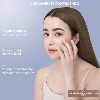 Sérum contorno de ojos iluminador y reafirmante