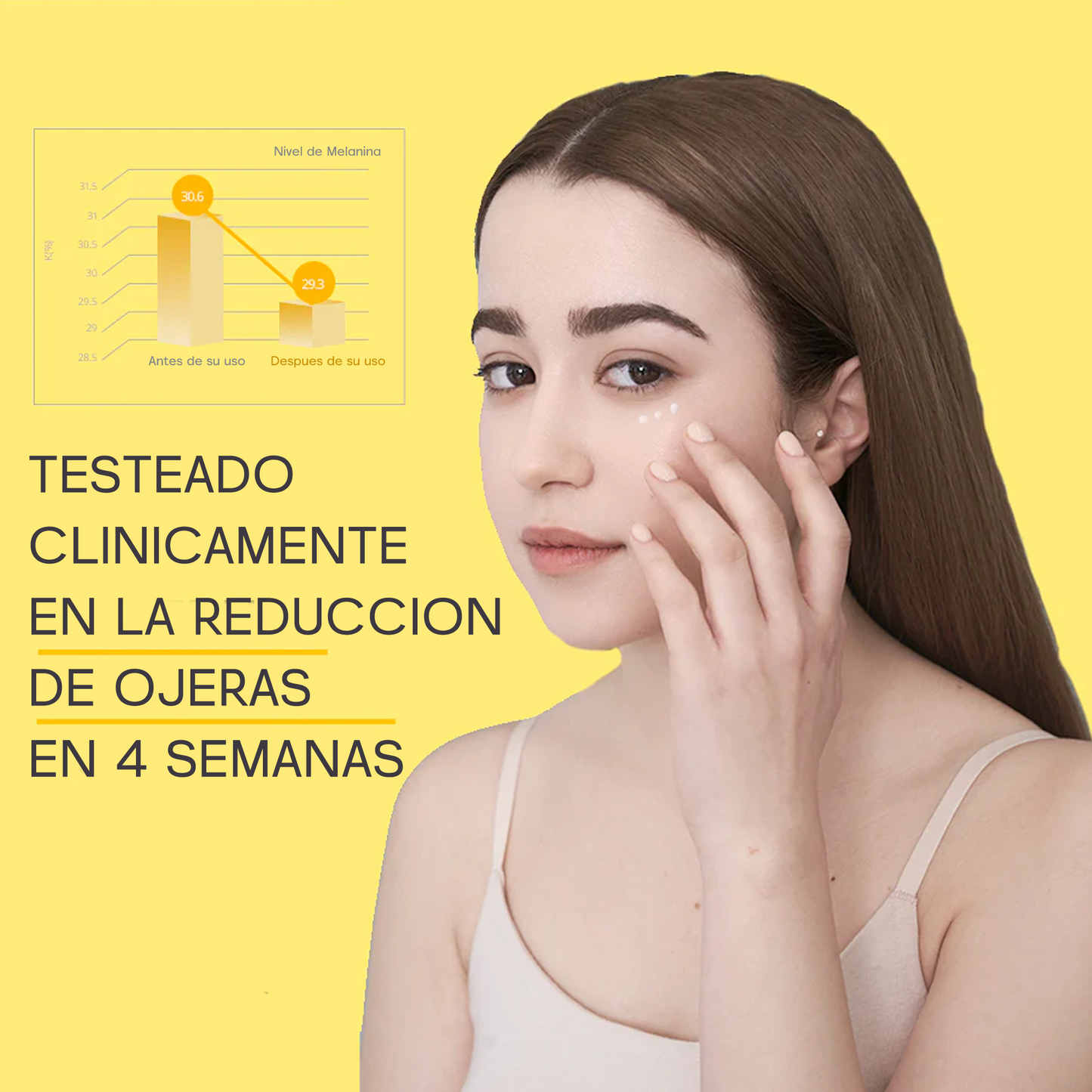 Sérum contorno de ojos antimanchas y ojeras