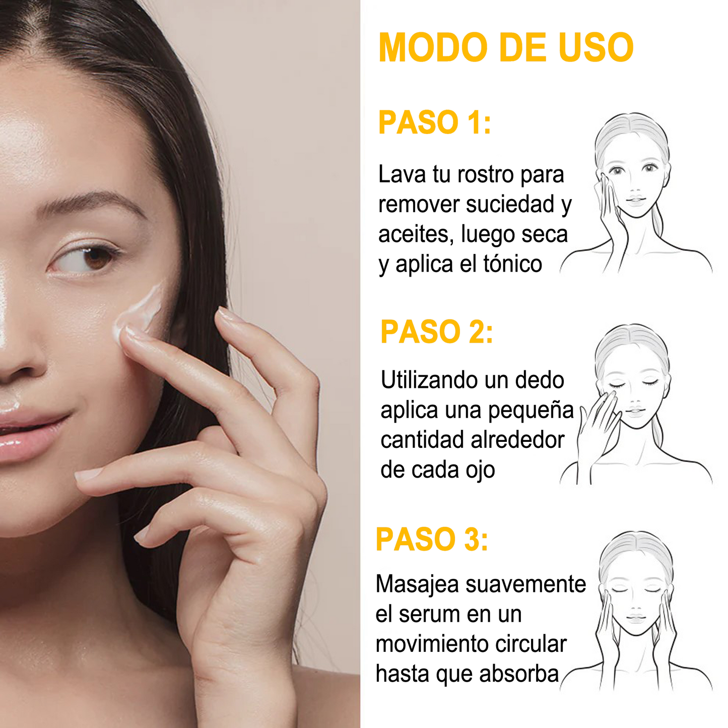 Sérum contorno de ojos antimanchas y ojeras