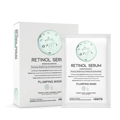 Mascarilla rellenadora con retinol