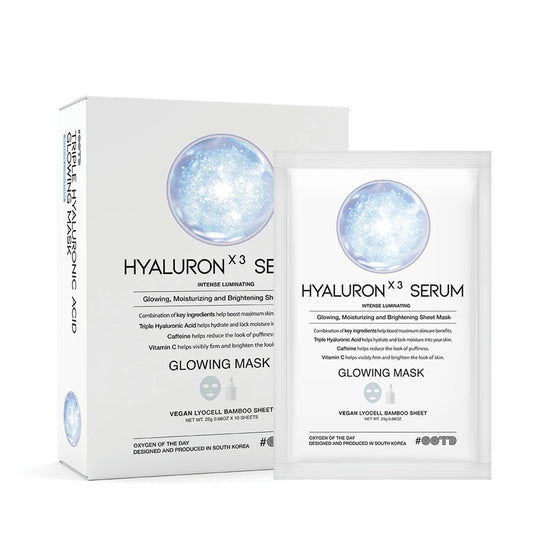 OOTD - Mascarilla "Triple Hyaluron Acid Serum Glowing Mask"