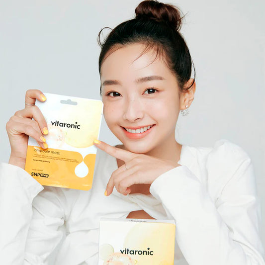 Mascarilla iluminadora con vitamina C