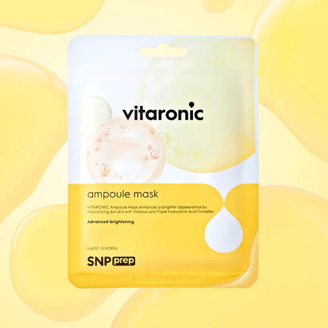 Mascarilla iluminadora con vitamina C