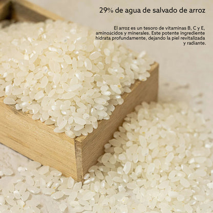 Crema nutritiva iluminadora con Ginseng y Arroz