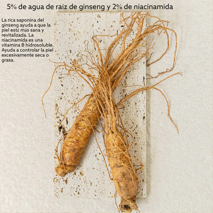 Crema nutritiva iluminadora con Ginseng y Arroz